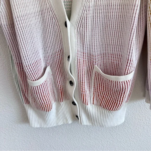 Missoni Women's Ombre Rib-Knit Oversized Cardigan Sweater - Picture 7 of 13